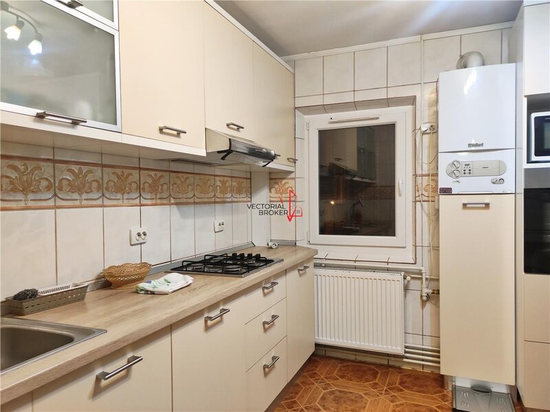 Doamna Ghica, Pancota, et. 1, hol H, centrala termica, mobilat, utilat bloc 1991